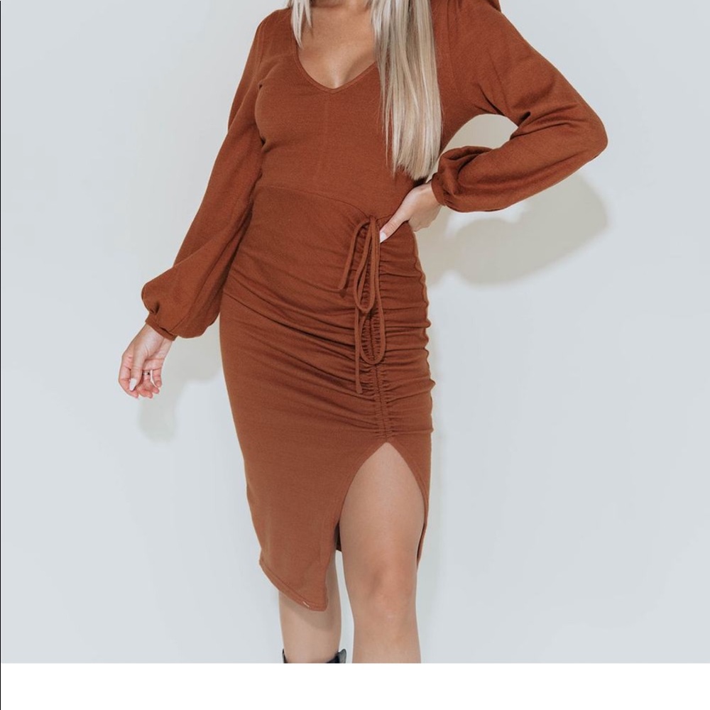 Autumn in the city dress- Kittenish